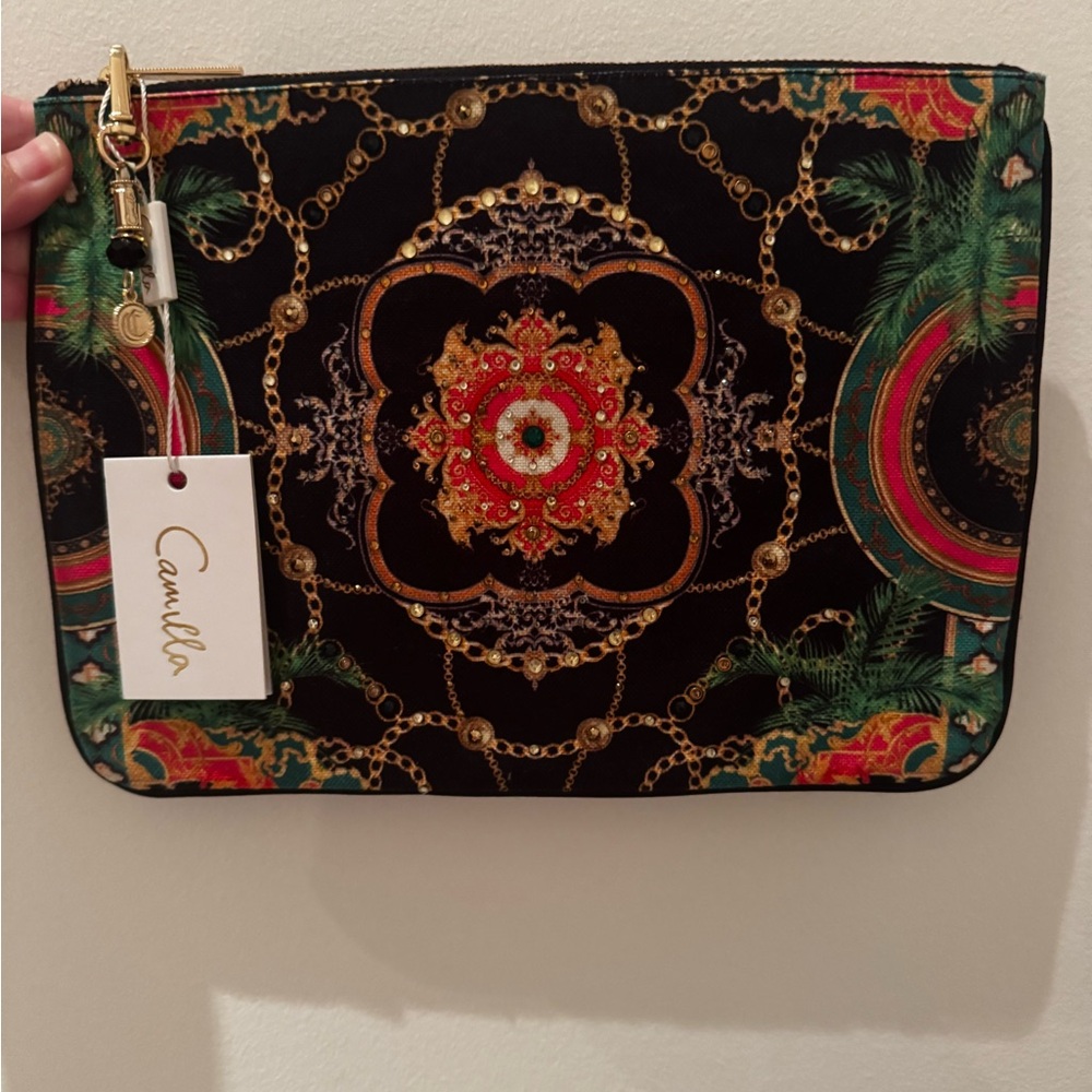 Camilla Multicolor Ornate Clutch